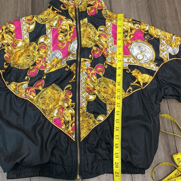 Vintage baroque jacket avait 80s‎ bright - Picture 7 of 7